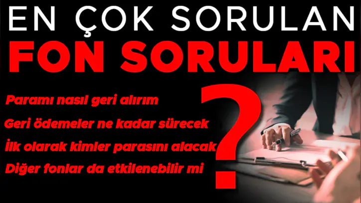 Fon alacaklısına üç aylık ödeme planı
