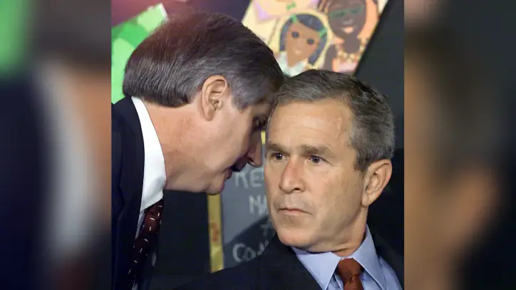 For years, Bush was mocked for this 9/11 moment. Now he’s painted it.