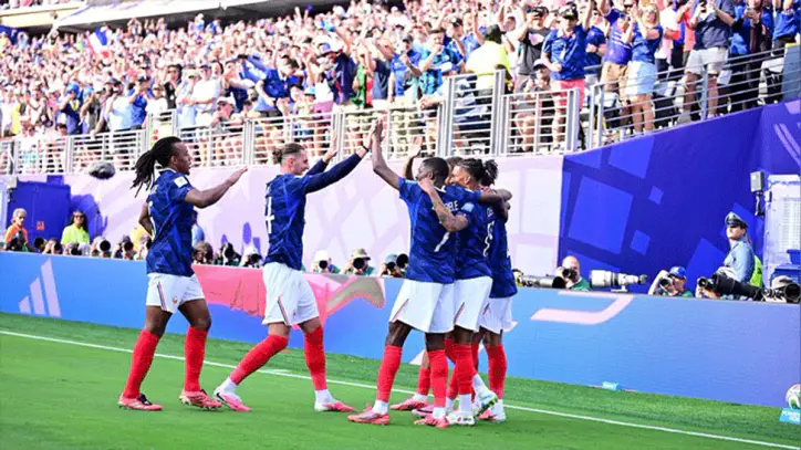 Fransa Milli Futbol Takımı, Türkiye'ye geldi