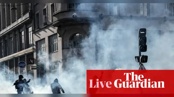 French education minister says up to 500 schools will remain partially or fully closed on Monday after student protests – Europe live