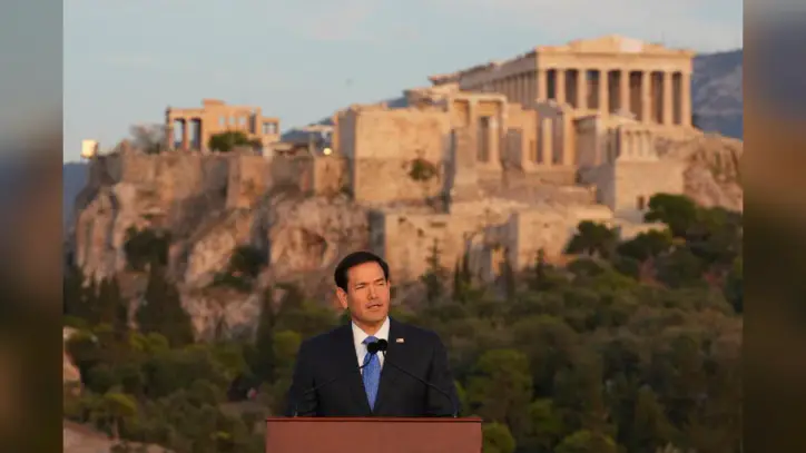 From the Acropolis, Rubio Urges Europe to Defend Western Values and Strengthen Alliance With US