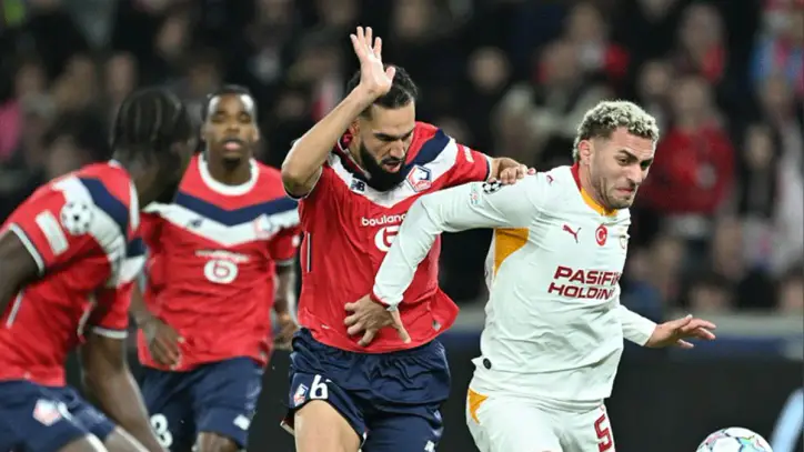 Galatasaray, Lille'i dağıttı! Fransa'da 4 gollü zafer