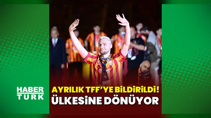 Galatasaray Victor Nelsson ile yolların ayrıldığını TFF'ye bildirdi