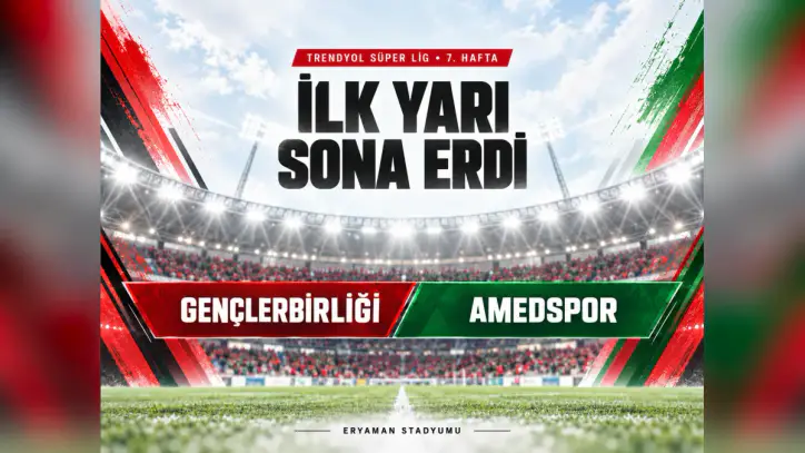 Gençlerbirliği–Amedspor maçının ilk yarısı kaç kaç bitti? - Manşet Haber
