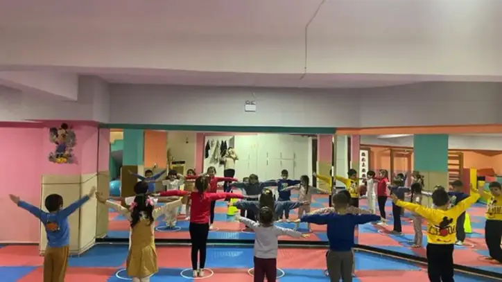 Germencik'te minikler hem eğleniyor hem spor yapıyor - Aydın Haberleri - Habertürk Yerel Haberler