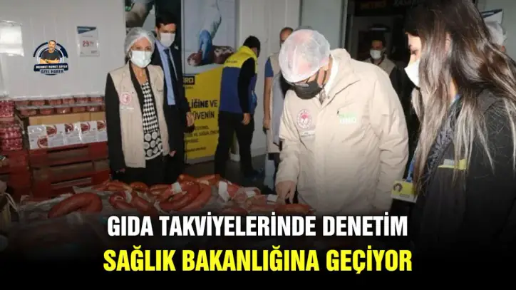 Gıda takviyelerinde denetim Sağlık Bakanlığına geçiyor