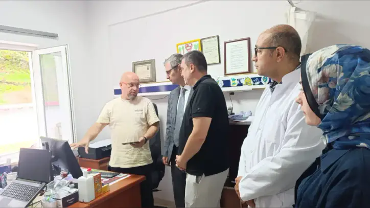 Giresun Dereli’deki sağlık hizmetlerine yerinde inceleme