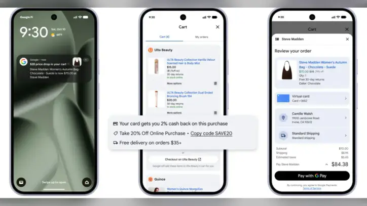 Google launches its ‘universal’ online shopping cart ahead of the holidays