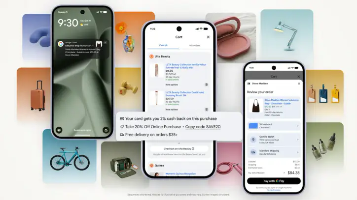 Google’s Universal Cart shopping tool launches in the US | TechCrunch