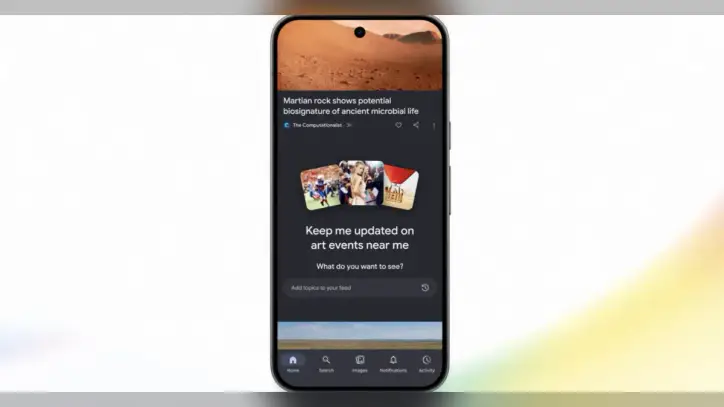 Google Discover is getting an AI chatbot-tuned feed