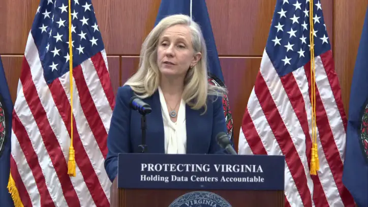 Gov. Spanberger unveils accountability framework for data centers, launches AI taskforce