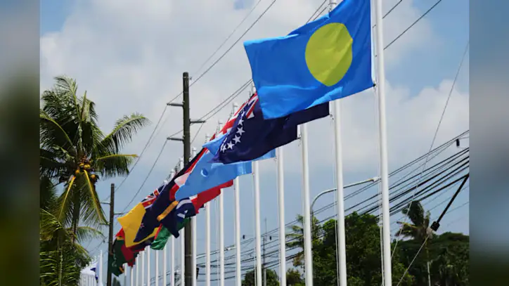 Great power rivalry threatens to overshadow a summit of some of the world's smallest island nations