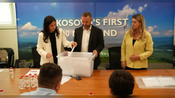 GÜRİŞ Kosova'nın ilk rüzgâr yarışması için teklif verdi