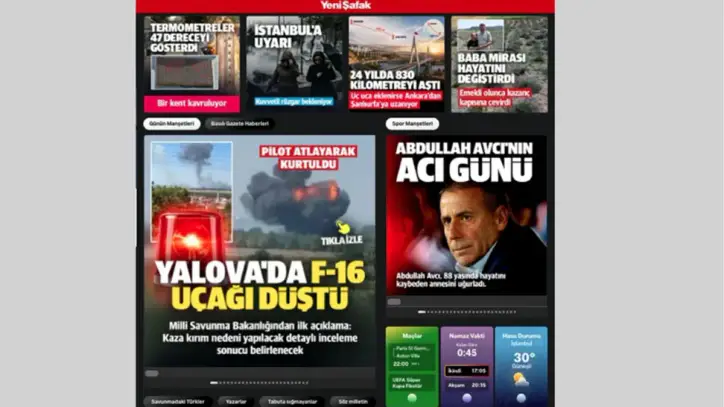 Haberler Yeni Şafak Son Dakika Haber Gündem: Bugünkü Yeni Şafak Gazetesi Manşeti ve Yazarları