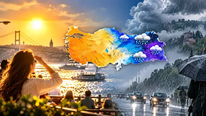 Hafta sonu pastırma yazı müjdesi: Türkiye önce ısınacak, sonra 'ıslak hafta'ya teslim olacak! İşte il il hava durumu