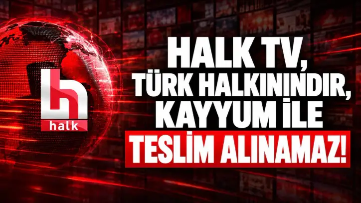 HALK TV CANLI YAYINI | FULL HD - 'Halk'ın kanalı kayyum ile teslim alınamaz!