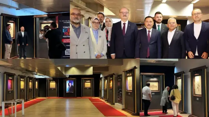 Hâne İslam Sanatları Sergisi Kayseri’de sanatseverlerle buluştu
