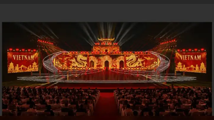 Hanoi'de düzenlenen 2026 Dünya Kültür Festivali'nde birçok eşsiz sanat alanı bulunuyor.