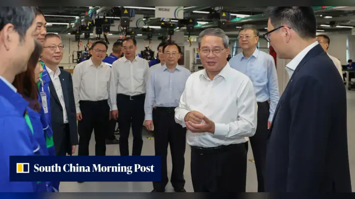 Harness AI to propel manufacturing, Chinese Premier Li Qiang says