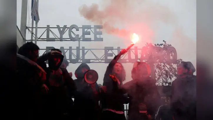 High School Students in Paris' Deprived Suburbs Spark National Protest Movement