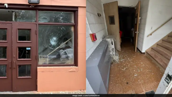 Hindu Temple Vandalised With Bricks In US, Devotees Were Present Inside