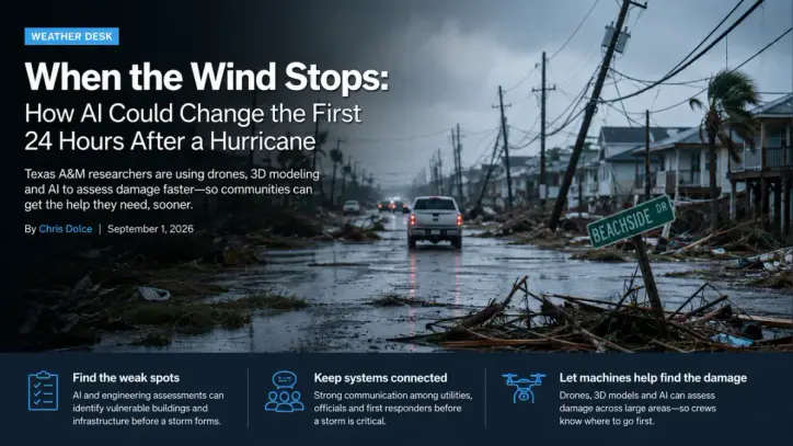How AI could change the first 24 hours after a hurricane