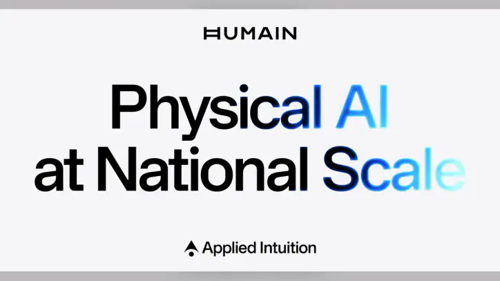 Physical AI at national scale: HUMAIN and Applied Intuition