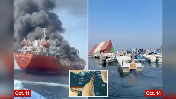 Ship attacks in Strait of Hormuz hit record high since Iran war began