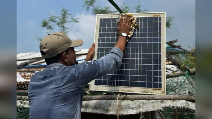 From climate-driven disasters to Rohingya refugee camps, solar kits help keep the lights on