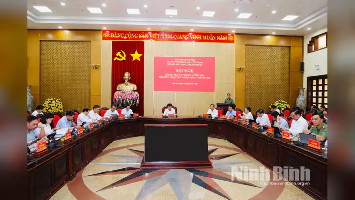 Konferanstaki sahne.