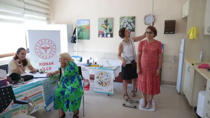 İleri yaş Konaklılara ücretsiz sağlık taraması