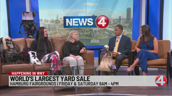 Interview: World's Largest Yard Sale in Hamburg this weekend