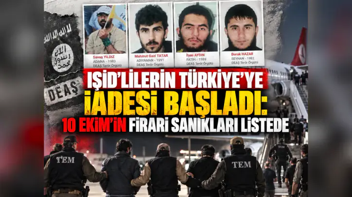 Irak'taki IŞİD'lilerin Türkiye'ye iadesi başladı - Manşet Haber