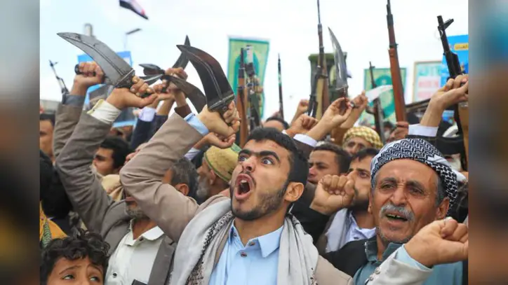 Iran-backed Houthi rebels warn against joining Saudi Arabia in Yemen's growing civil war