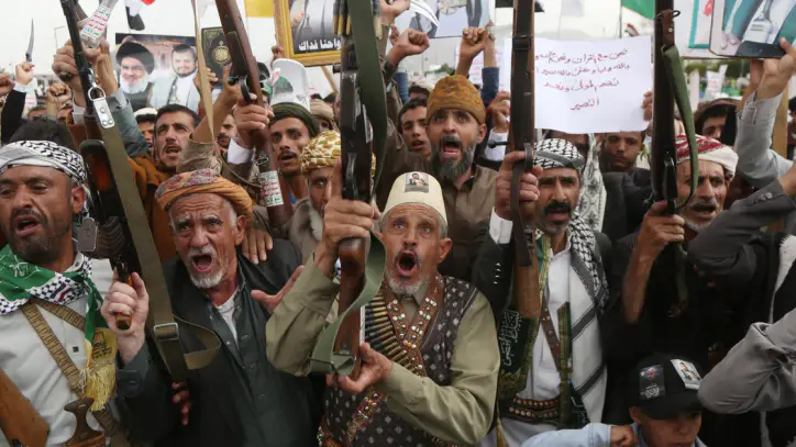 Iran-backed Houthis deny losing ground in Yemen as oil prices ease despite fierce fighting