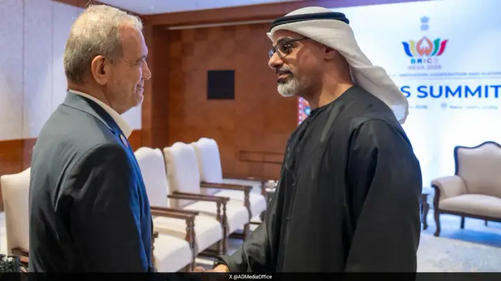 Iran, UAE's "Turn The Page" Bonhomie In Delhi, Trump "Doesn't Care"