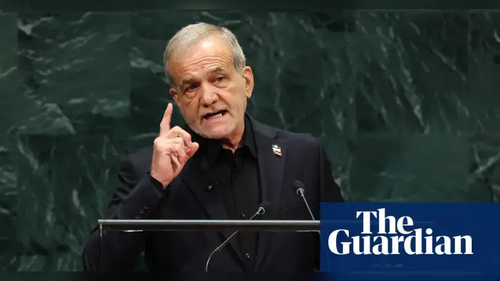 Iran’s president hits out at ‘bully’ Trump in UN speech but signals willingness to talk