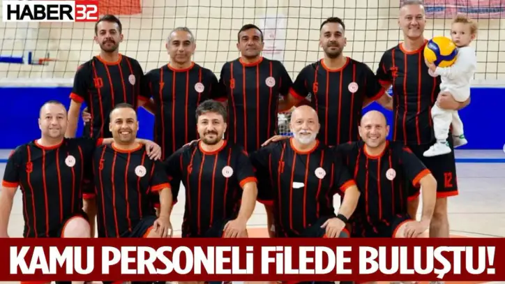 Kamu Spor Oyunları’nda Voleybol Heyecanı Başladı