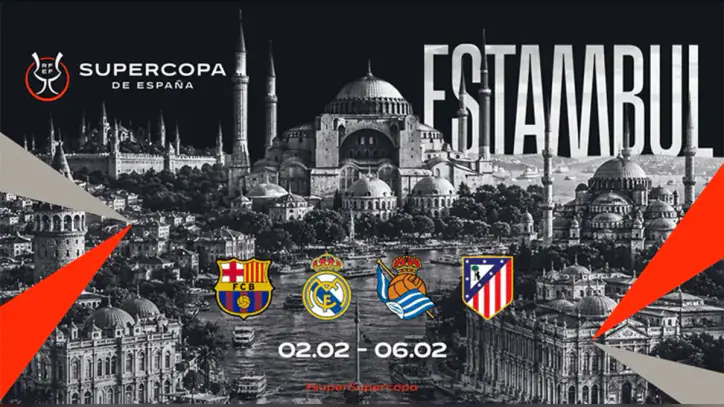 İspanya Süper Kupası İstanbul'da! Stadyumlar belli oldu