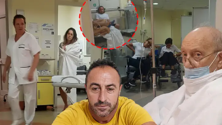İtalya'da acillik olan Türk, hastaneyi görünce şoke oldu! "Ülkenizin kıymetini bilin…"