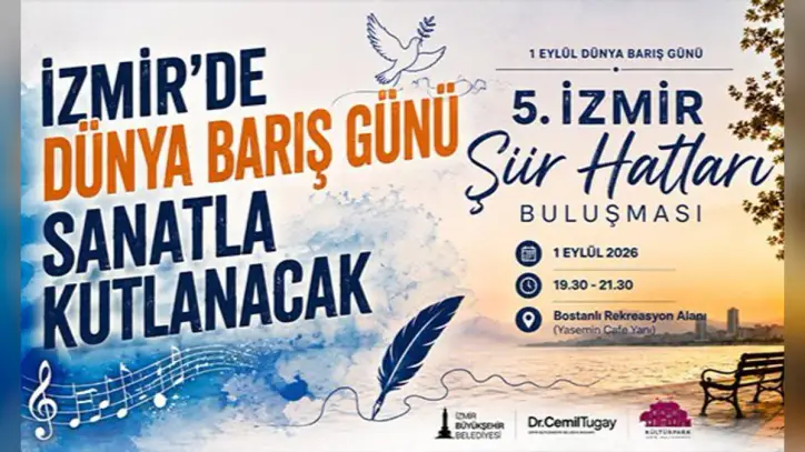 İzmir’de Dünya Barış Günü sanatla kutlanacak
