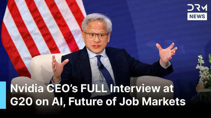 Jensen Huang AGI practically already G20