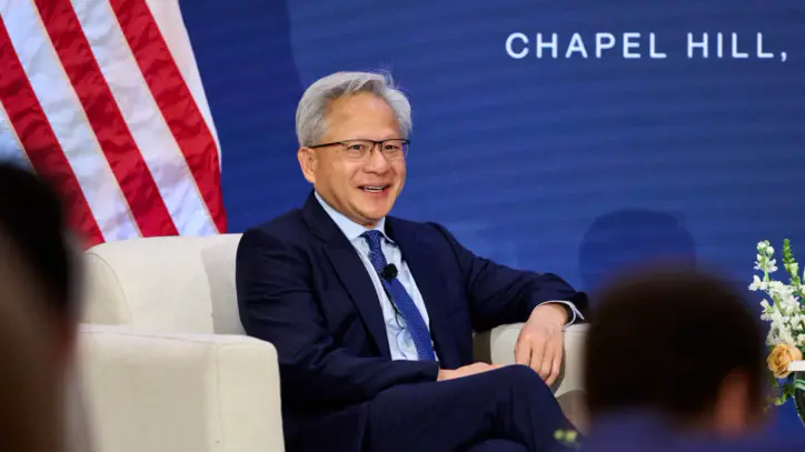 Jensen Huang Says if AI Companies Can't Contain Their Models, 'We Have to Shut the Labs Down'