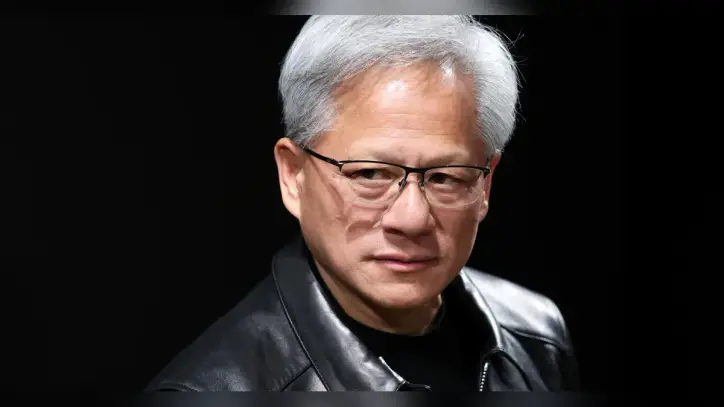 Jensen Huang talks about AI and climate change like a supervillain