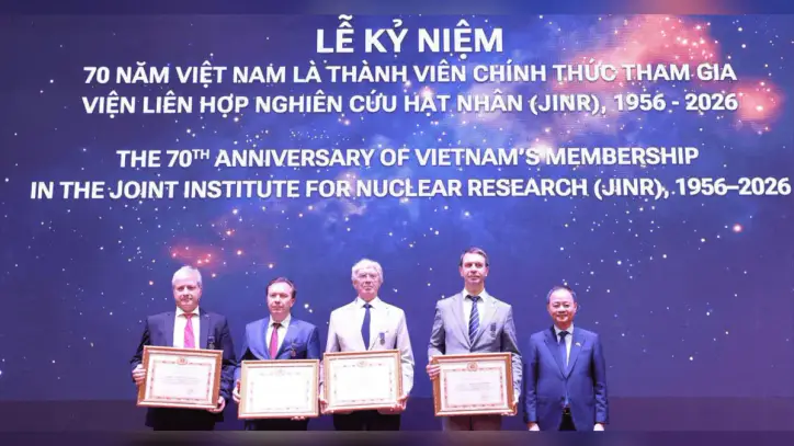 JINR'de Vietnam'ın 70 Yılı: Nükleer Bilim İşbirliğinde Yeni Bir Sayfa Açılıyor