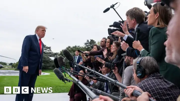 Justice Department investigating television networks over Trump pool coverage