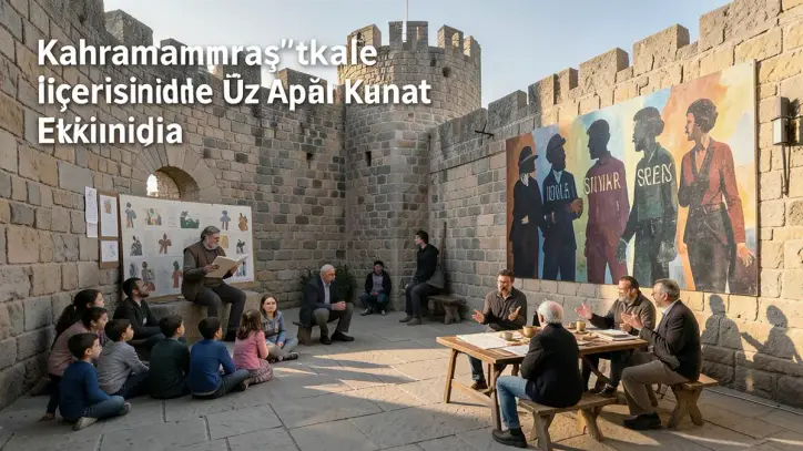 Kahramanmaraş'ta Kale İçerisinde Üç Ayrı Kültür Sanat Etkinliği