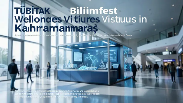 Kahramanmaraş'ta TÜBİTAK Bilimfest Ziyaretçilerini Ağırlıyor