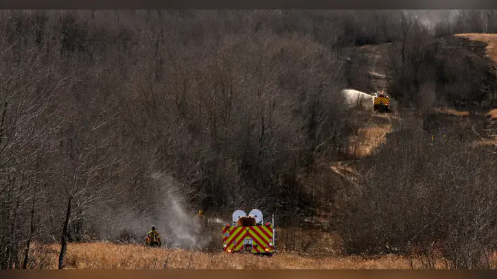 Strong winds fueled grass fire at Canadian military base that killed four