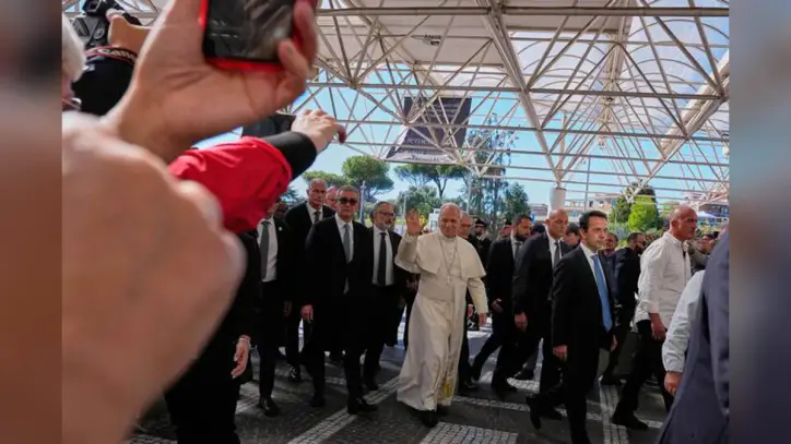 Pope Leo is eating, celebrating Mass and walking after cancer surgery, but trip is in question